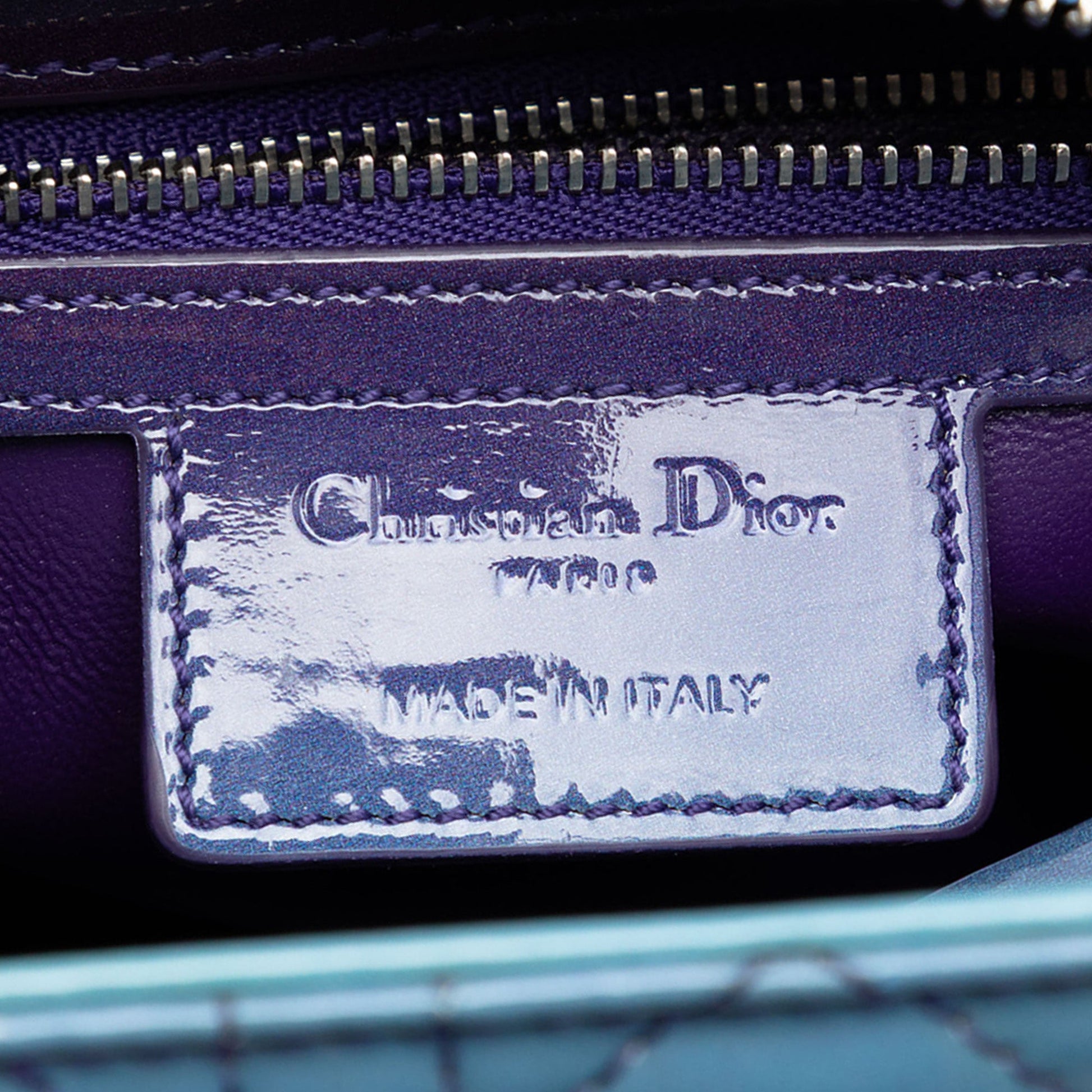 Dior Medium Ombre Patent Cannage Lady Dior