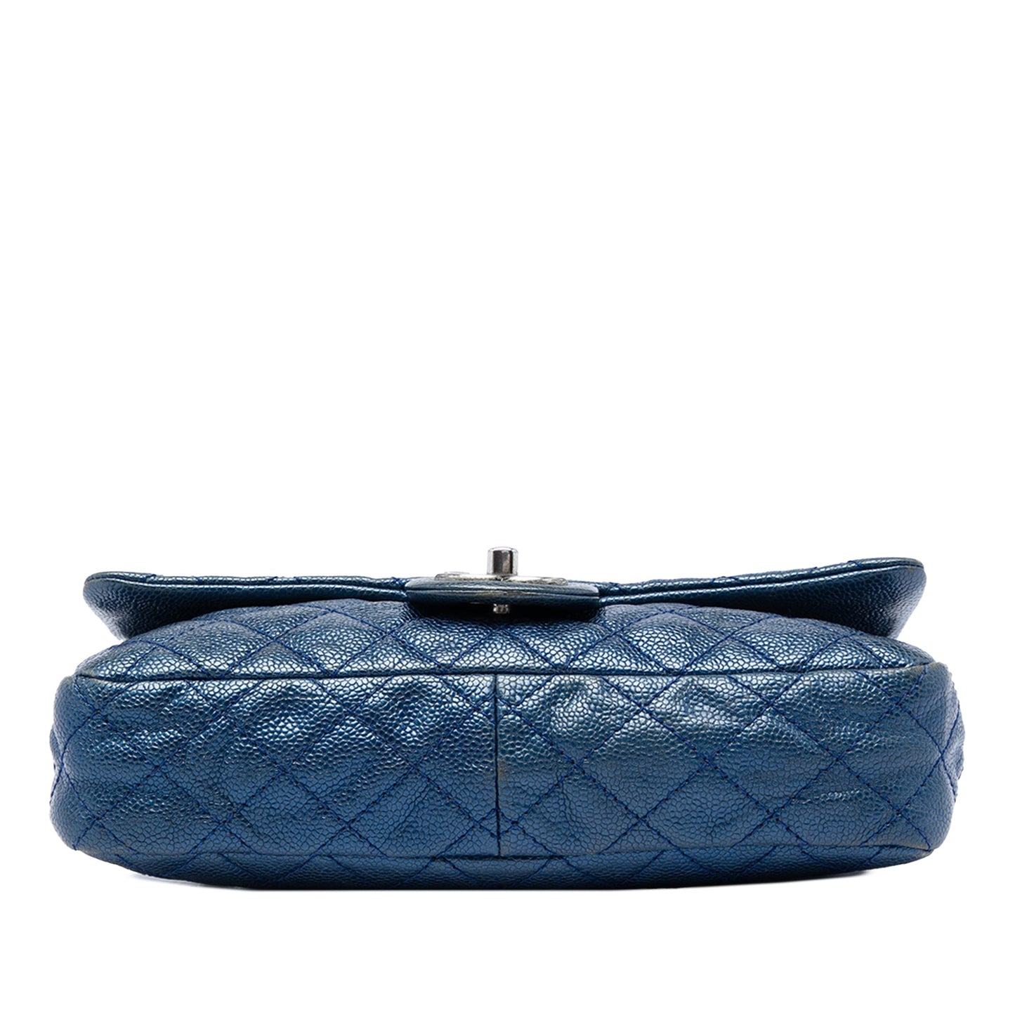 Chanel Medium Quilted Iridescent Caviar Easy Flap