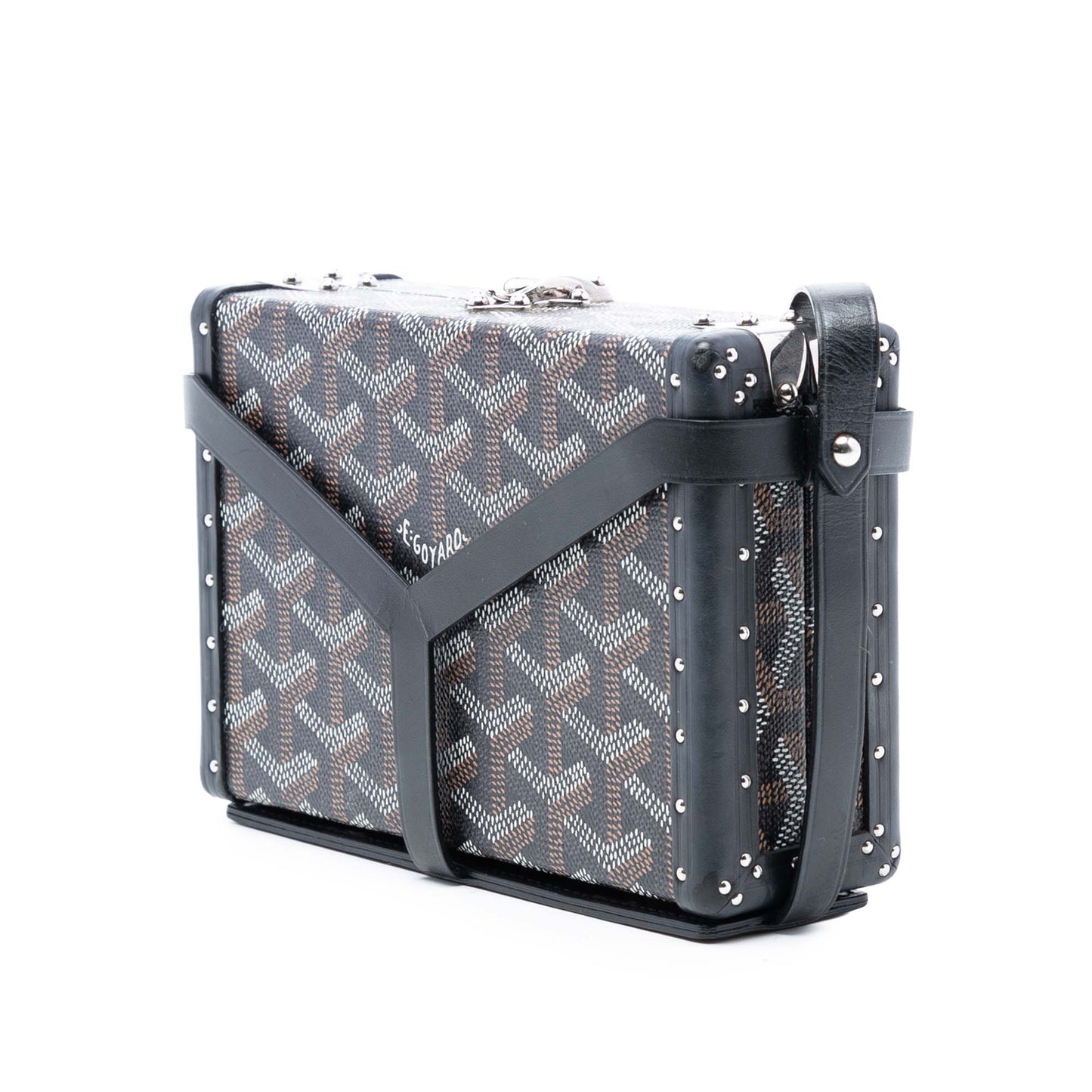 Goyard Goyardine Minaudiere Trunk Bag