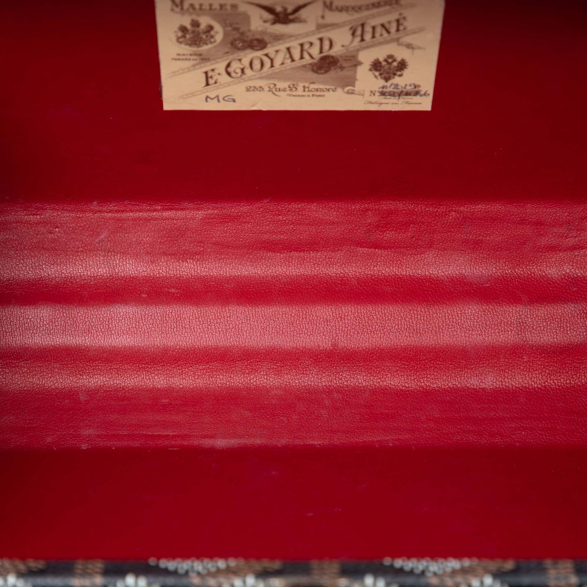 Goyard Goyardine Minaudiere Trunk Bag