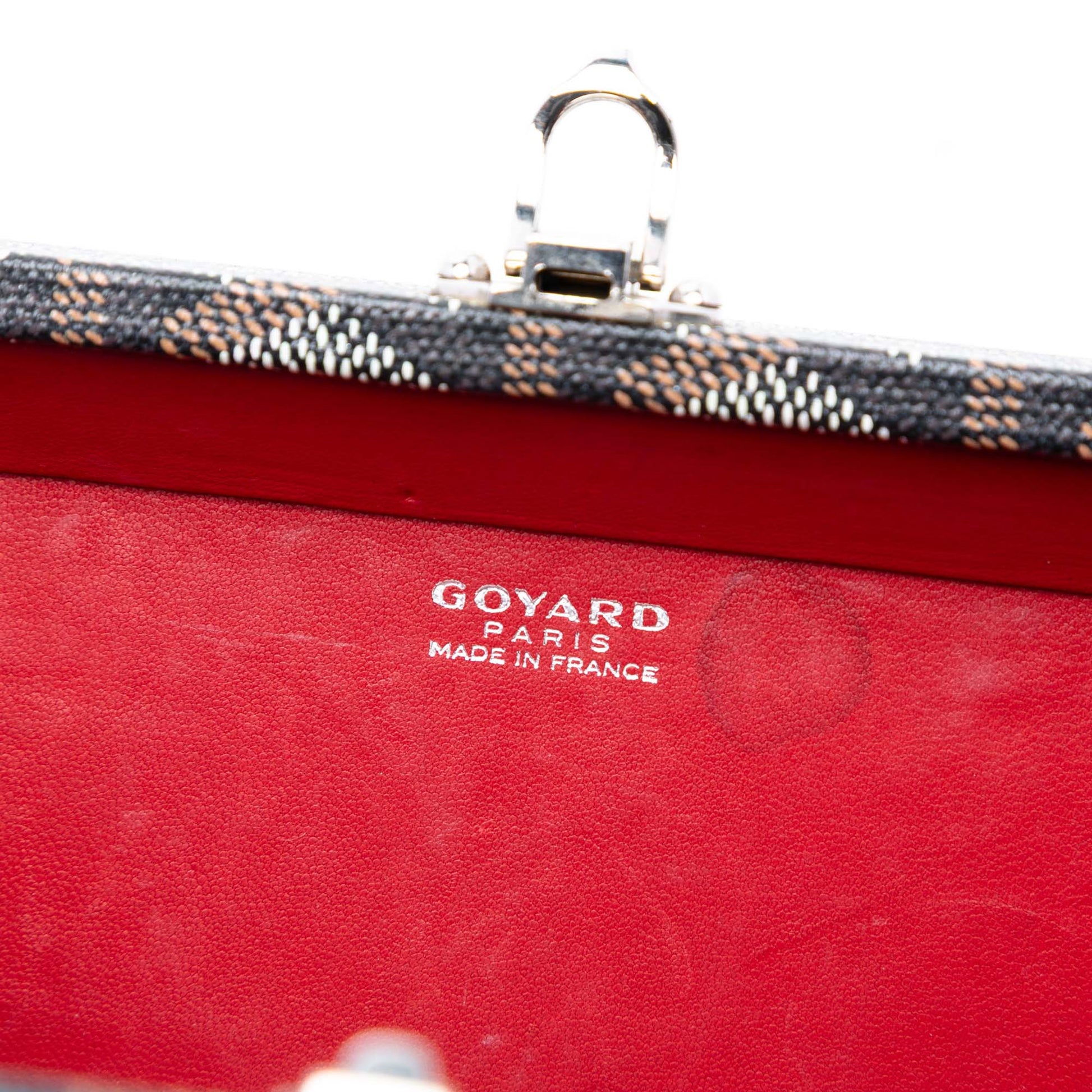 Goyard Goyardine Minaudiere Trunk Bag