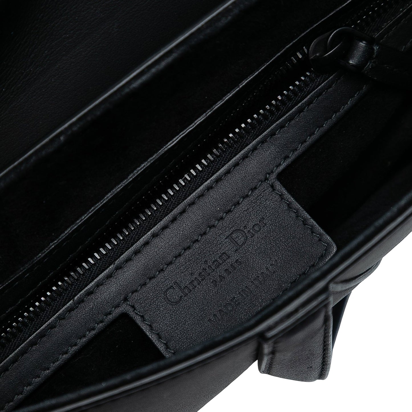 Dior Ultra Matte Calfskin Saddle Bag
