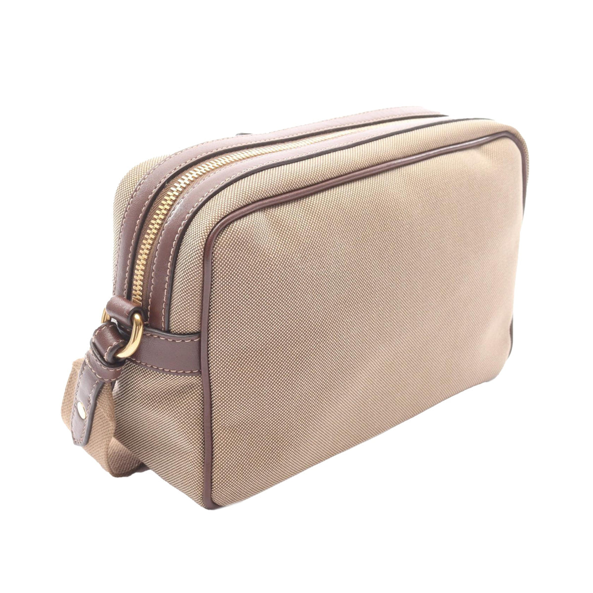 Prada Jacquard Canvas Canapa Logo Crossbody
