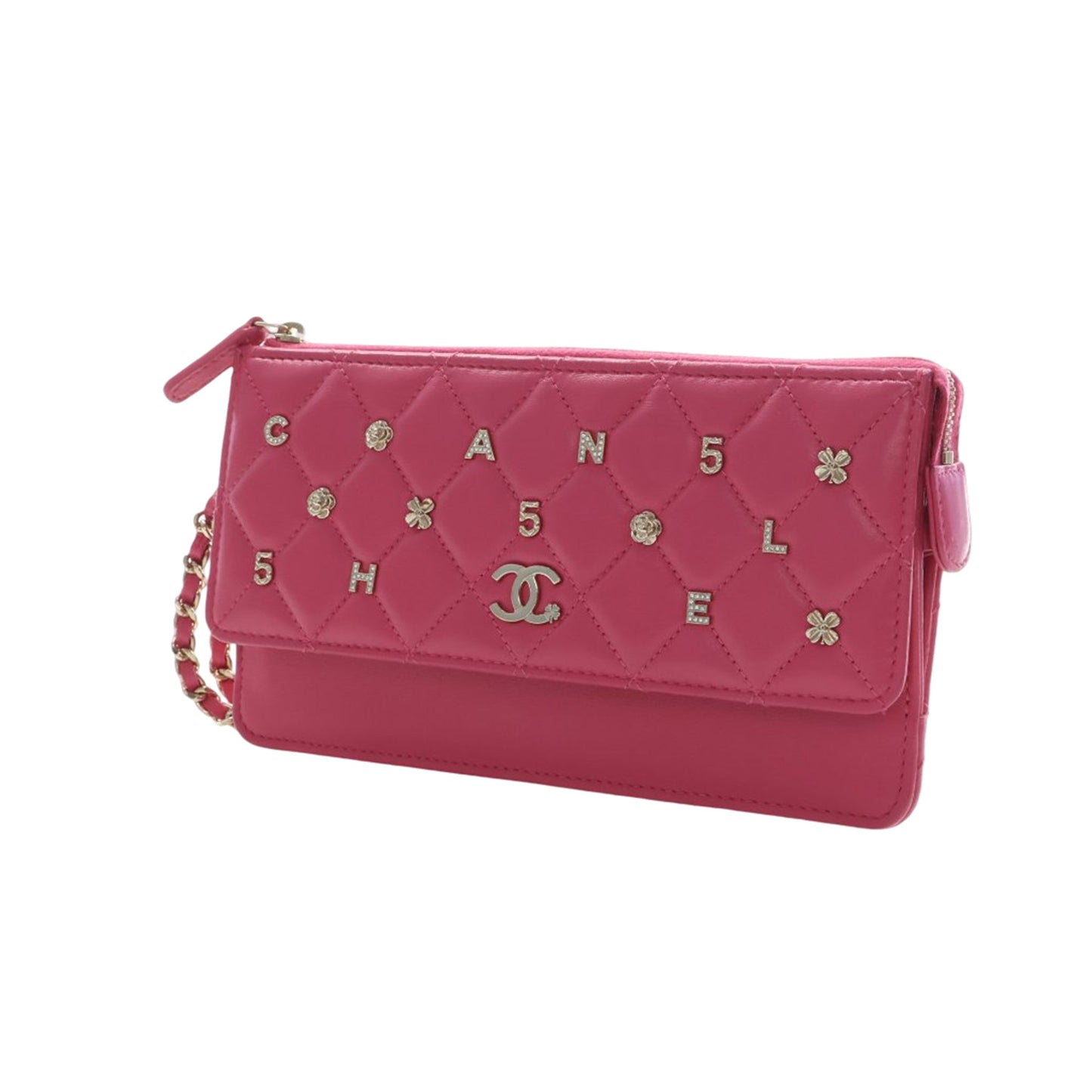 Chanel Quilted Lambskin All About Chanel Clutch On Chain