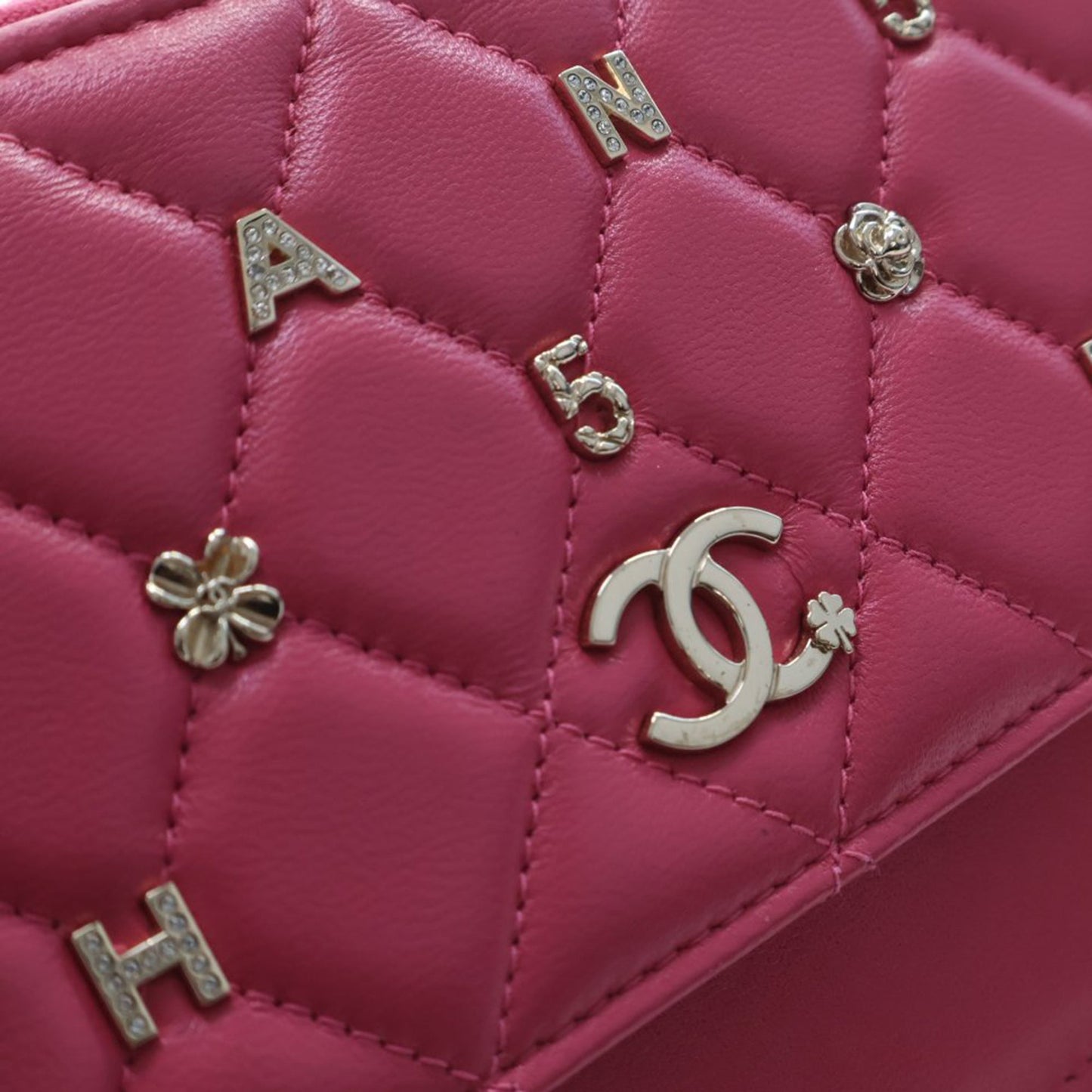 Chanel Quilted Lambskin All About Chanel Clutch On Chain