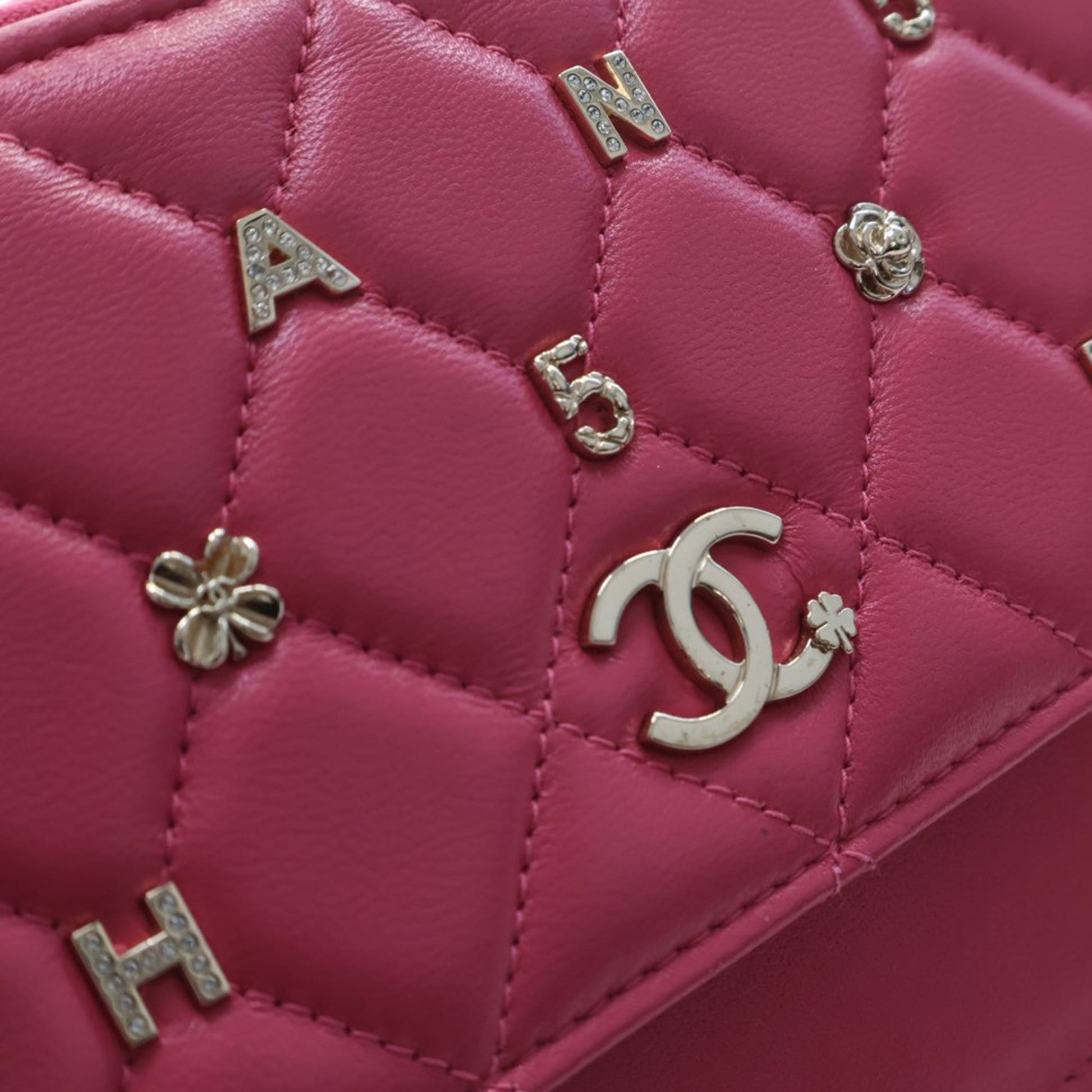 Chanel Quilted Lambskin All About Chanel Clutch On Chain