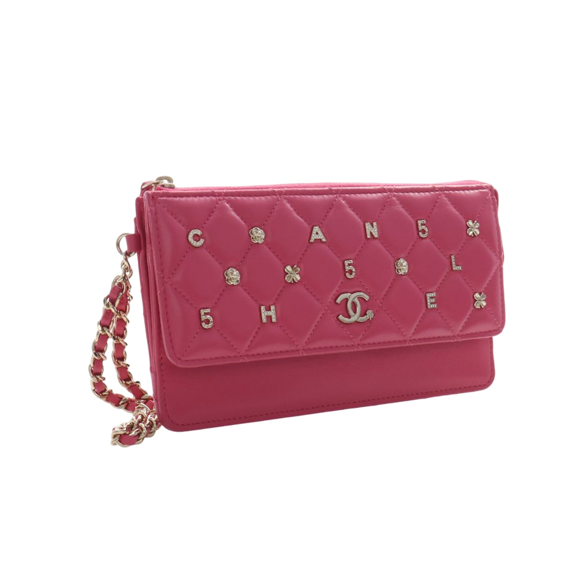 Chanel Quilted Lambskin All About Chanel Clutch On Chain