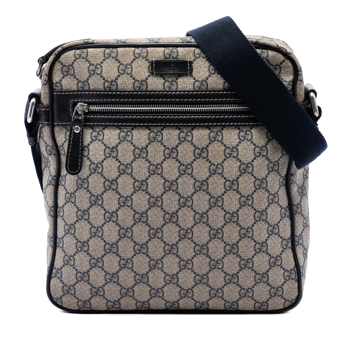 Gucci GG Supreme Crossbody — Beige
