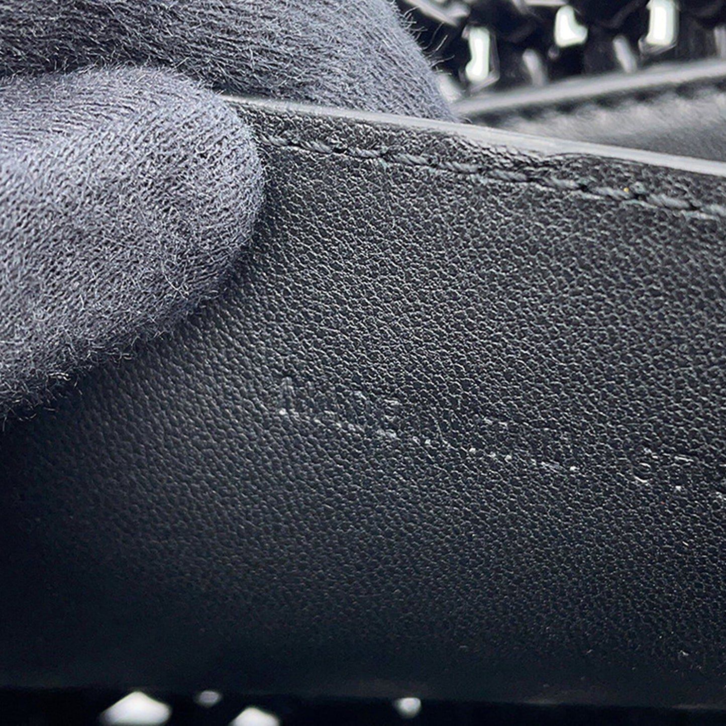 Balenciaga Faux Leather Bistro Basket Bag XXS