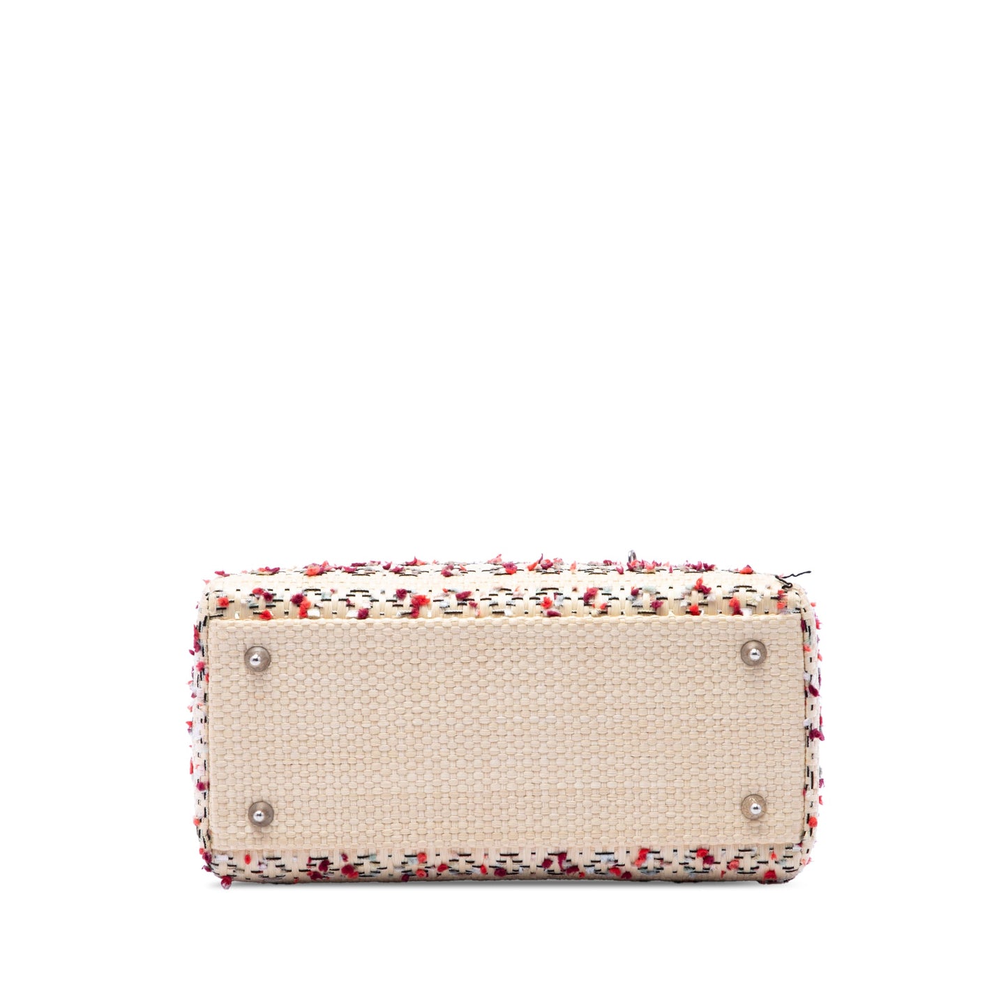 Dior Medium Woven Raffia Lady Dior
