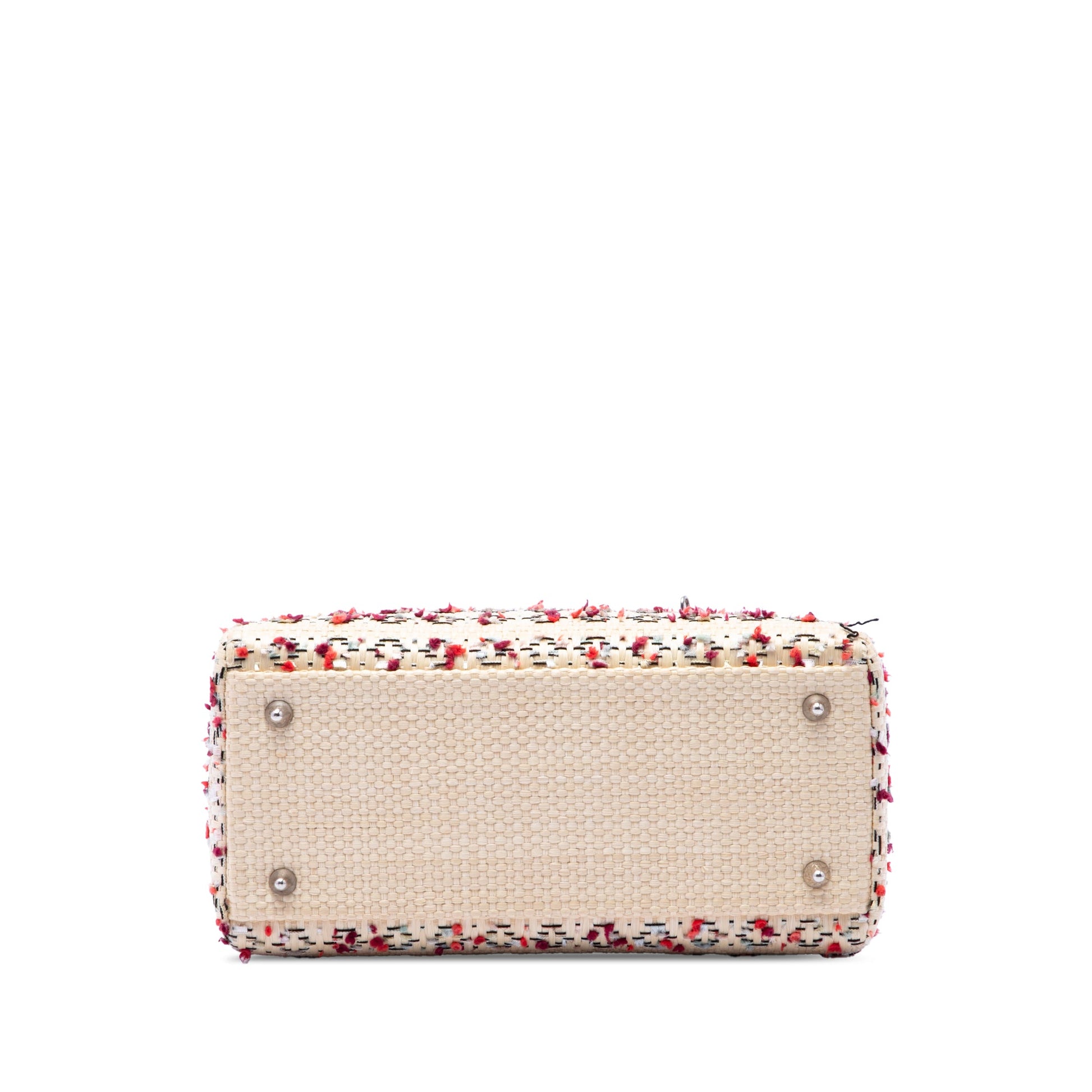 Dior Medium Woven Raffia Lady Dior