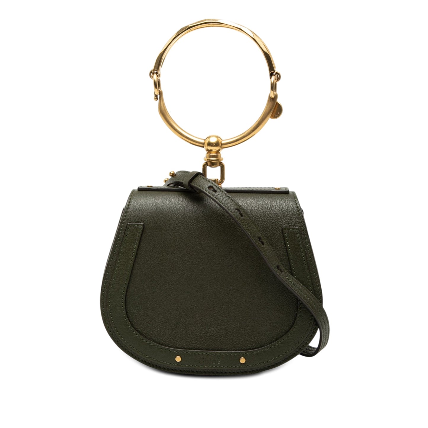 Chloé Small Leather Nile Bracelet Satchel