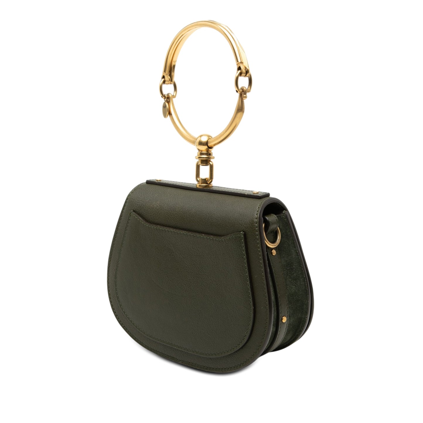 Chloé Small Leather Nile Bracelet Satchel