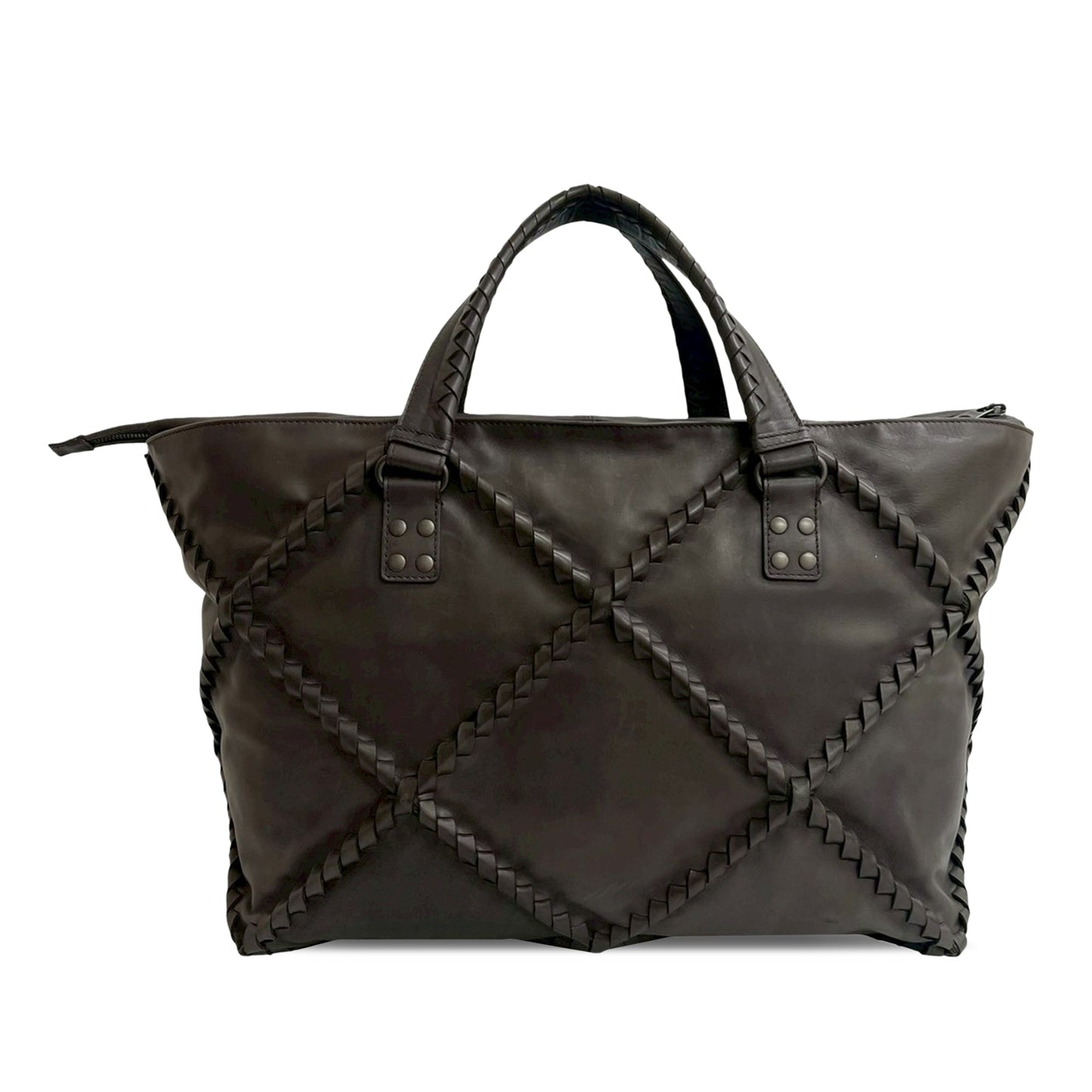 Bottega Veneta Nappa Diamond Intrecciato Tote