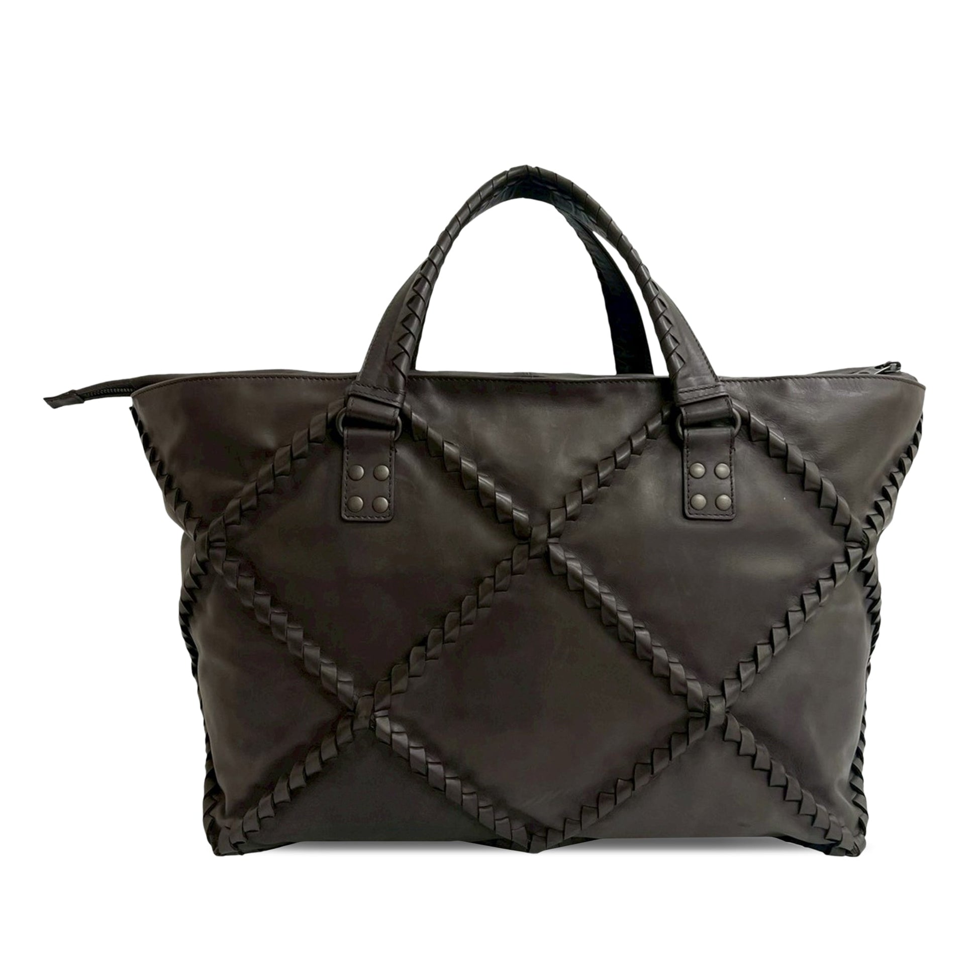 Bottega Veneta Nappa Diamond Intrecciato Tote