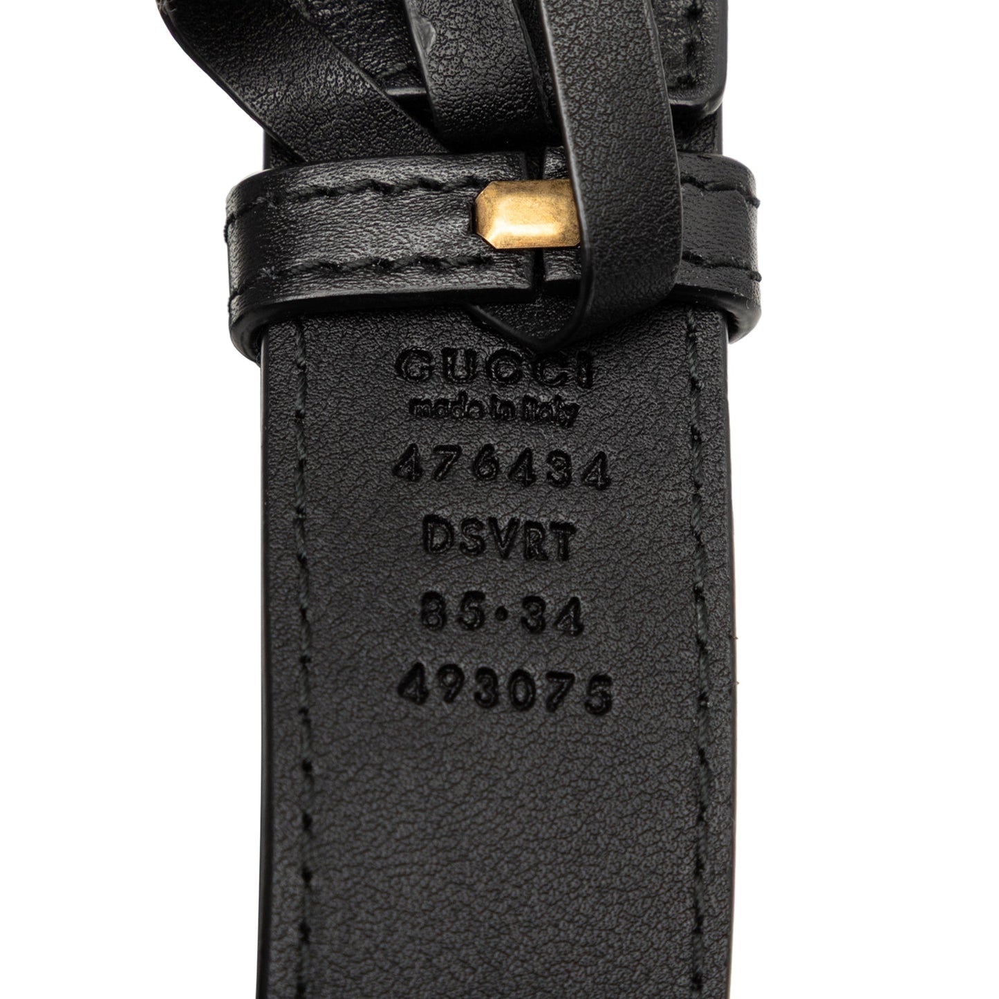 Gucci GG Marmont Matelasse Leather Belt Bag