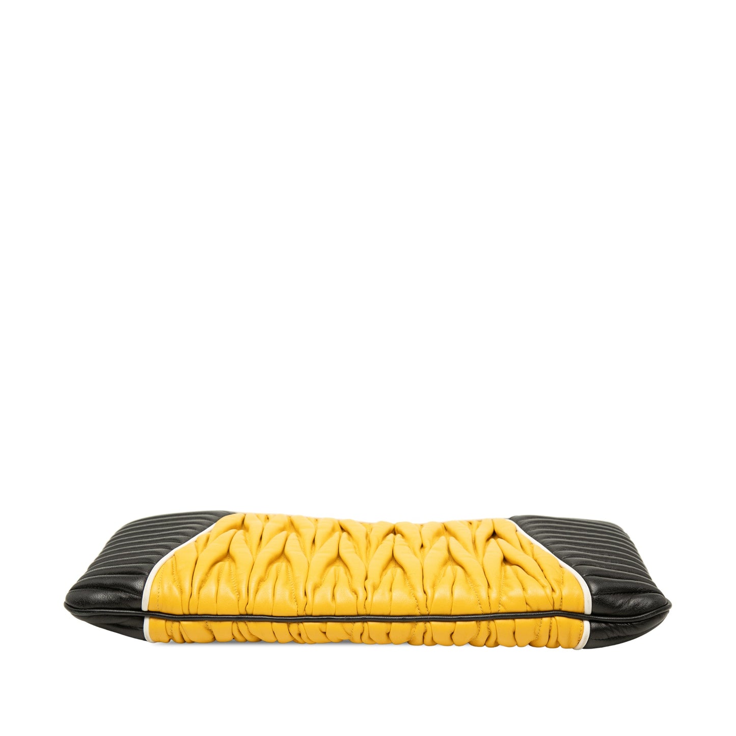 Miu Miu Nappa Biker Clutch
