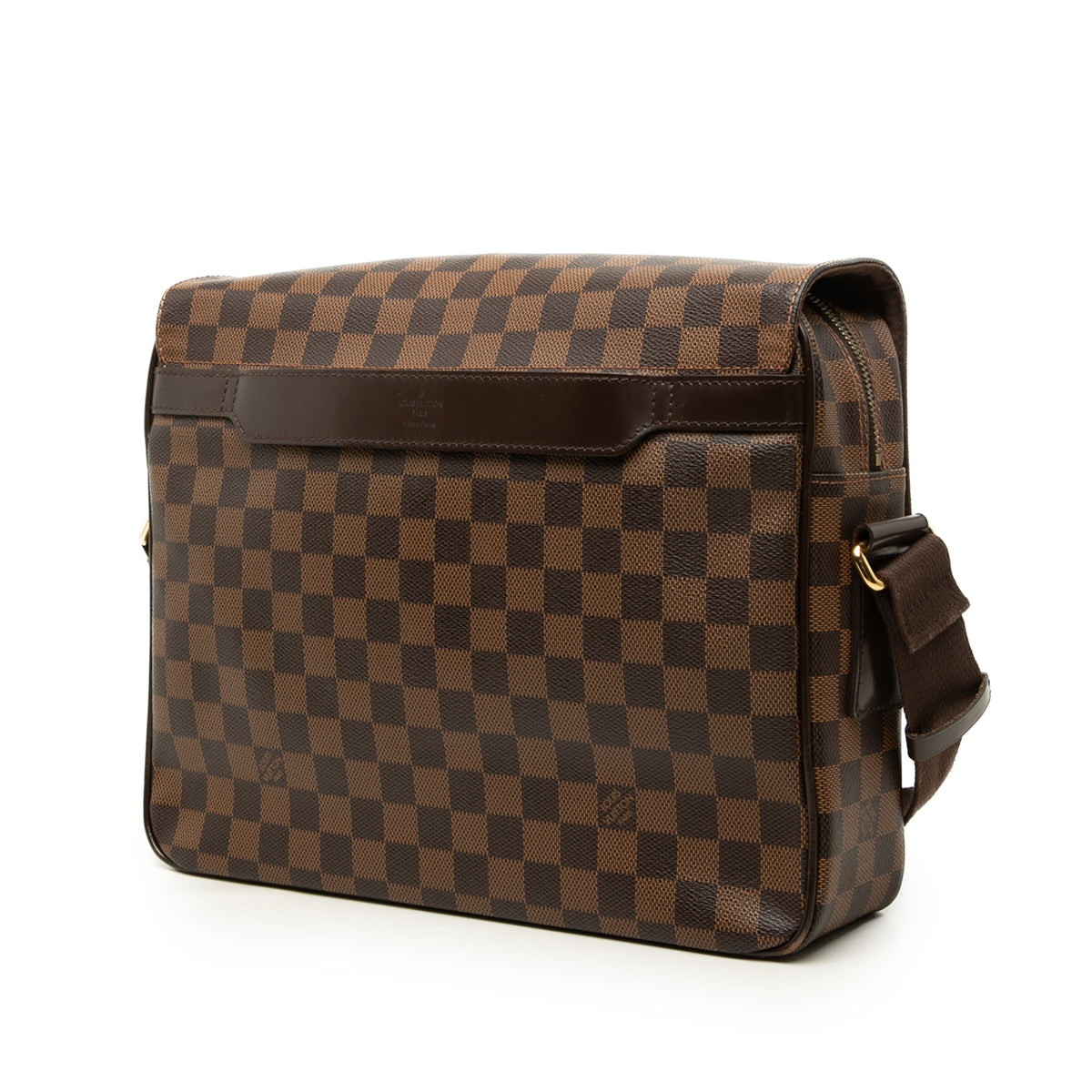 Louis Vuitton Damier Ebene Shelton MM — Brown