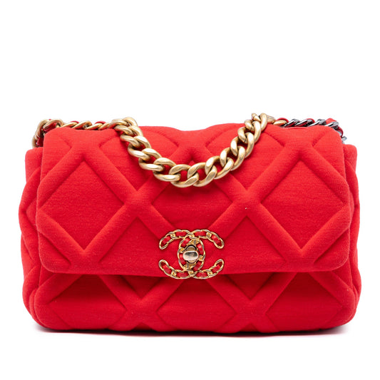 Chanel Medium Jersey 19 Flap