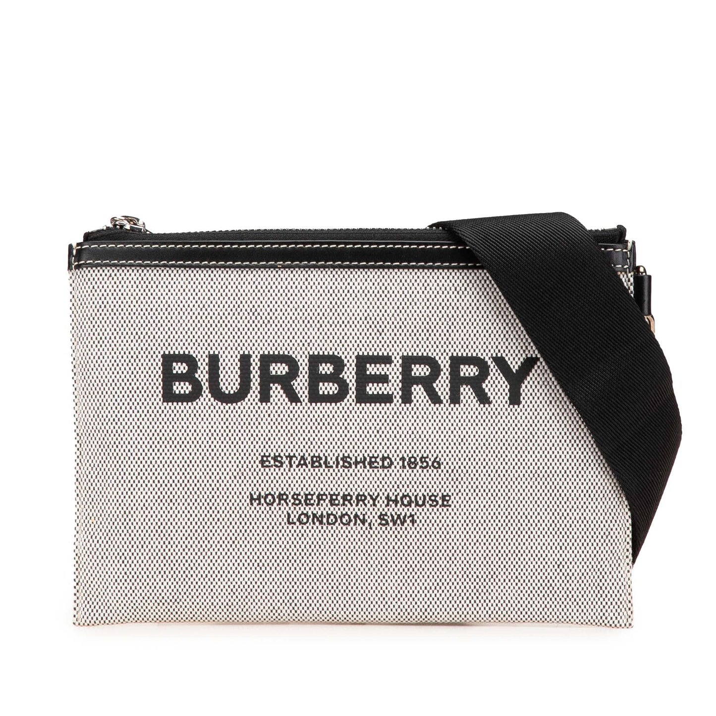 Burberry Canvas Horseferry Print Callum Crossbody