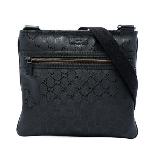 Gucci GG Imprime Crossbody — Black