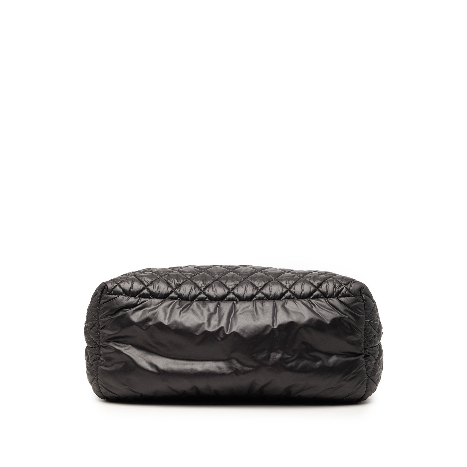 Chanel Large Quilted Nylon Reversible Coco Cocoon Tote