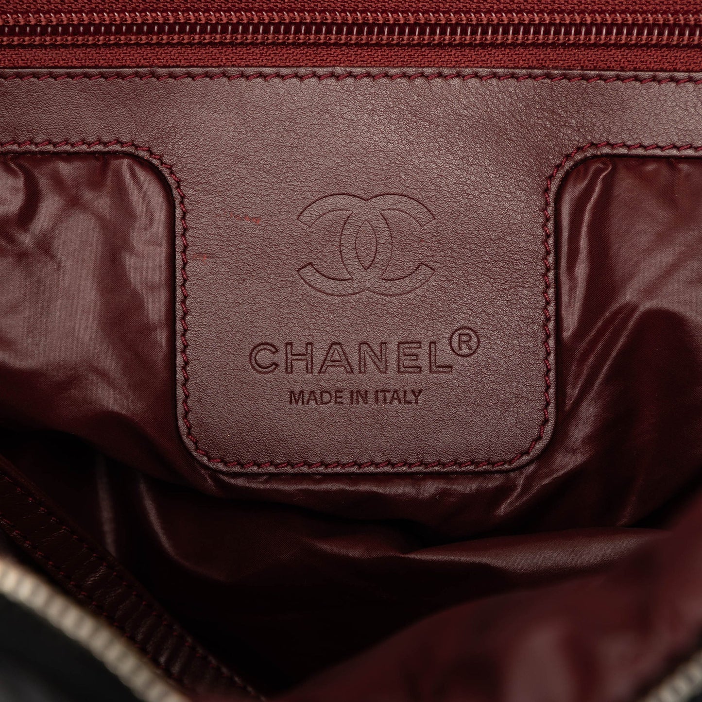 Chanel Large Quilted Nylon Reversible Coco Cocoon Tote