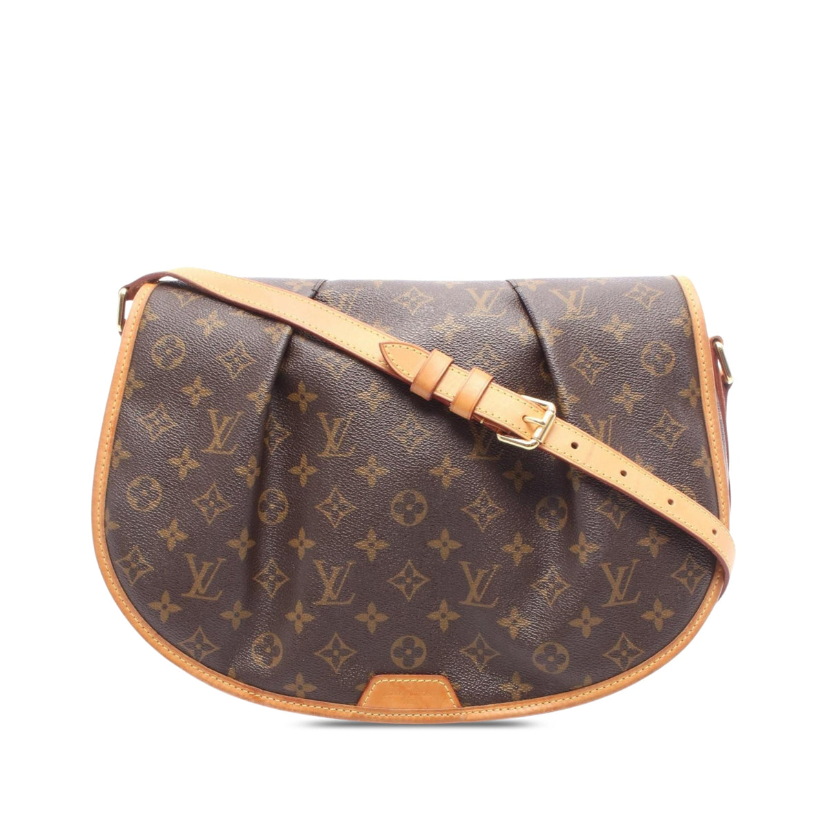 Louis Vuitton Monogram Menilmontant MM — Brown