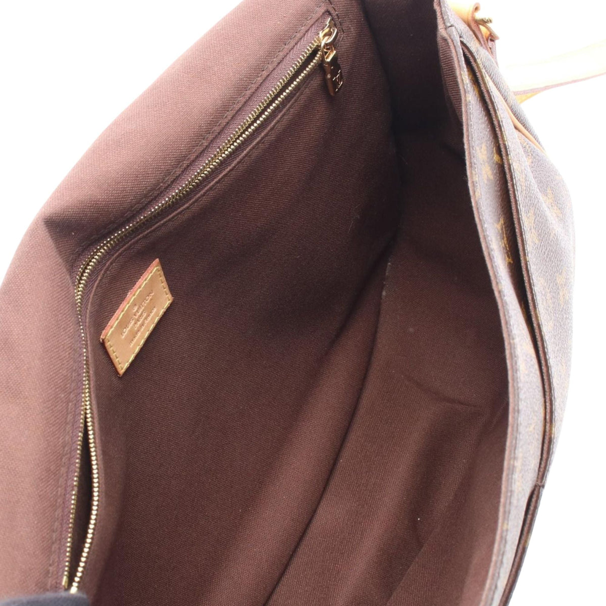 Louis Vuitton Monogram Menilmontant MM — Brown
