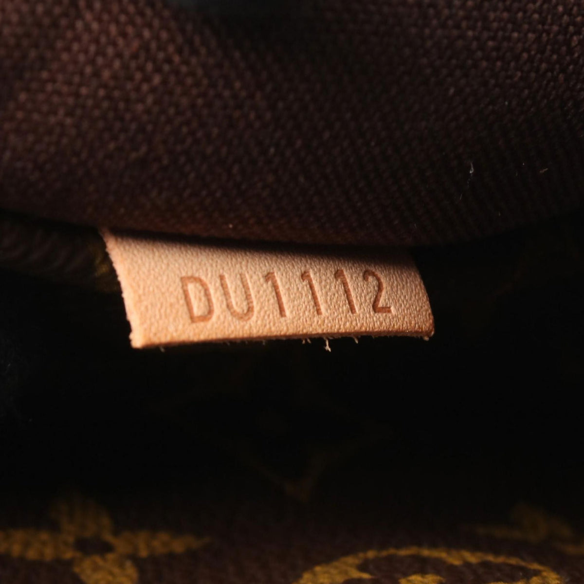 Louis Vuitton Monogram Menilmontant MM — Brown