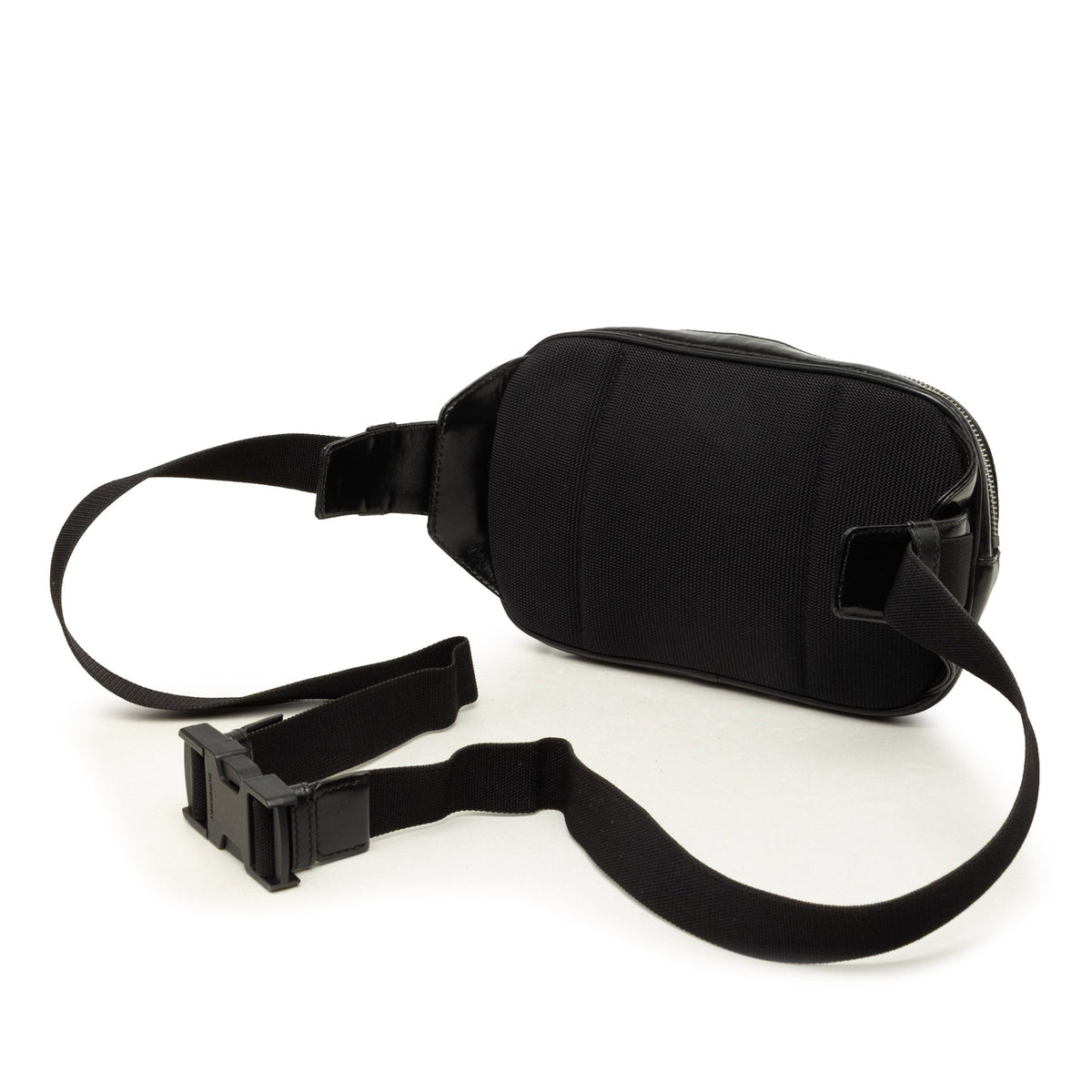 Burberry Vinyl TB Graphic Belt Bag — Black