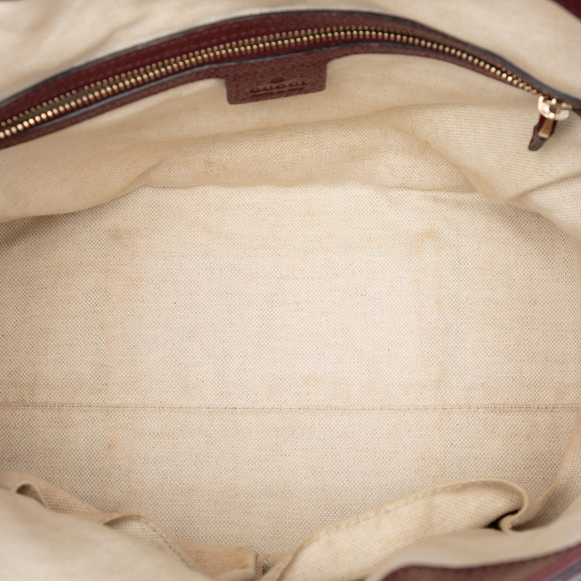Gucci Medium GG Canvas Bree Fold Over Tote