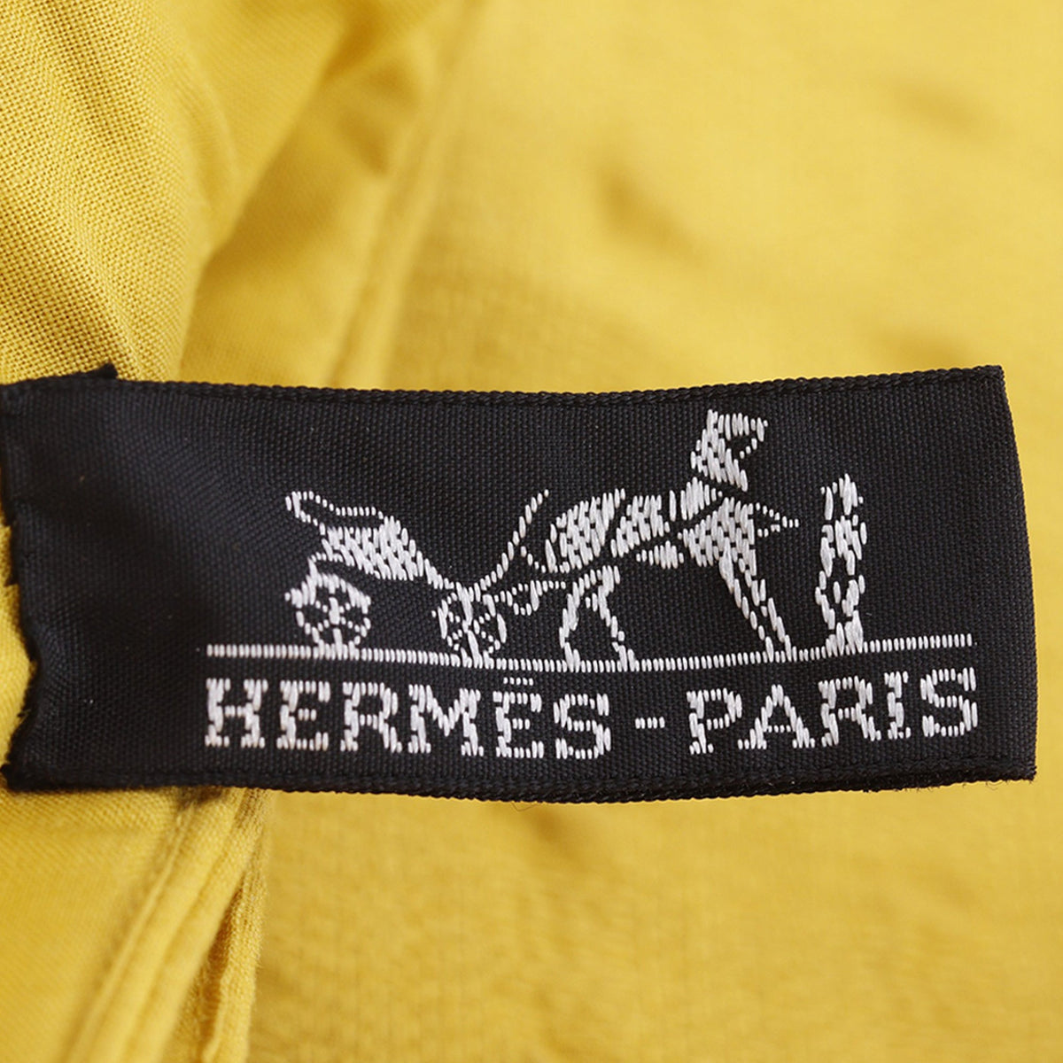 Hermès Toile Ahmedabad Tote — Yellow