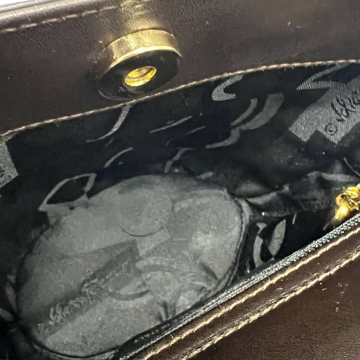 Ferragamo Leather Vara Bucket Bag