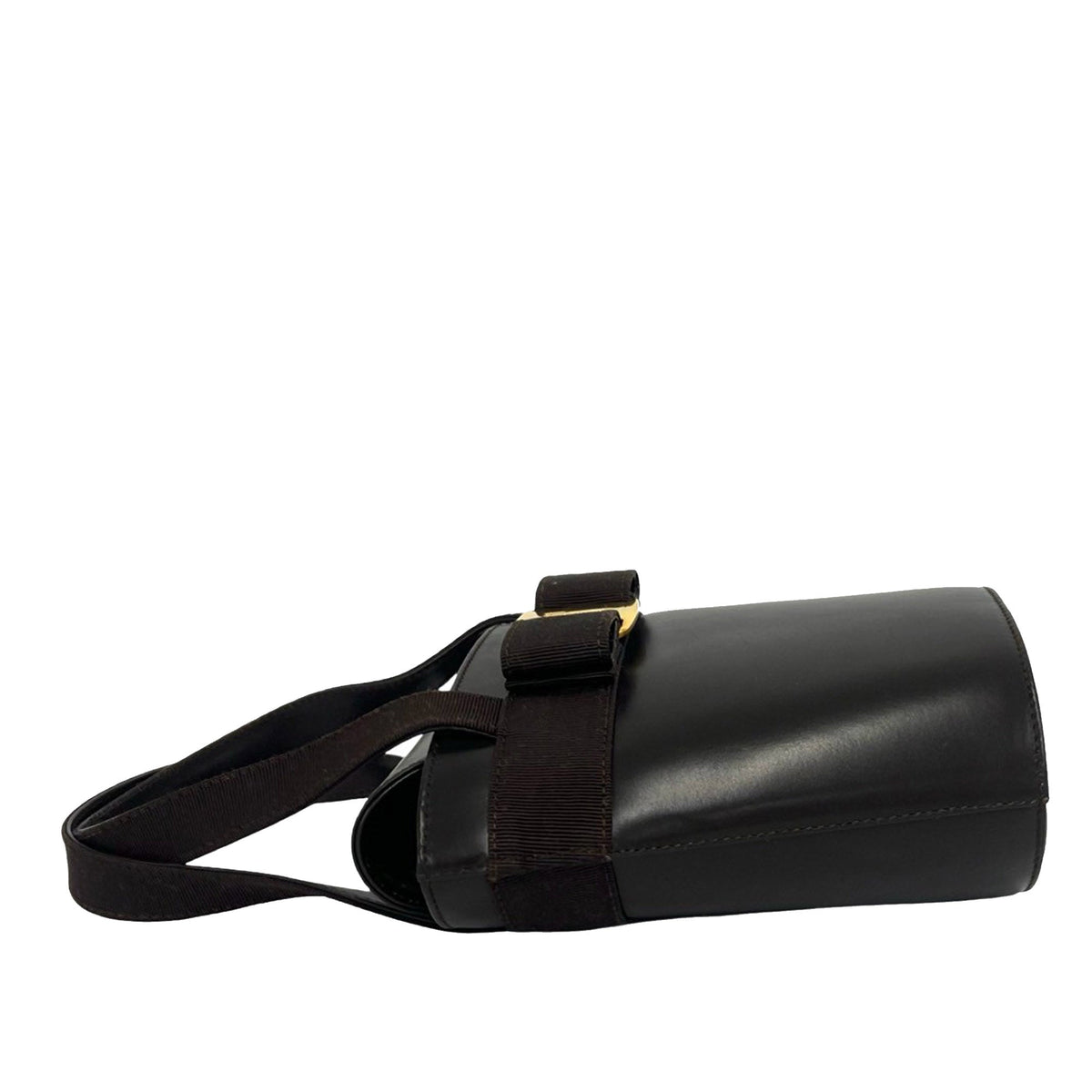 Ferragamo Leather Vara Bucket Bag