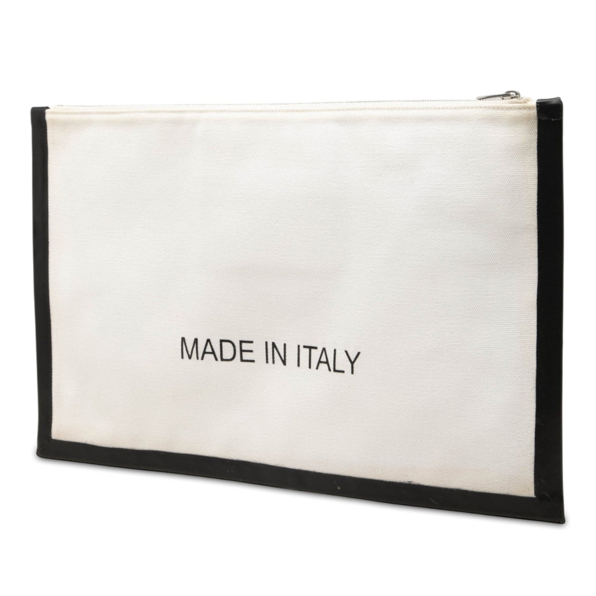 Celine Canvas Logo Clutch