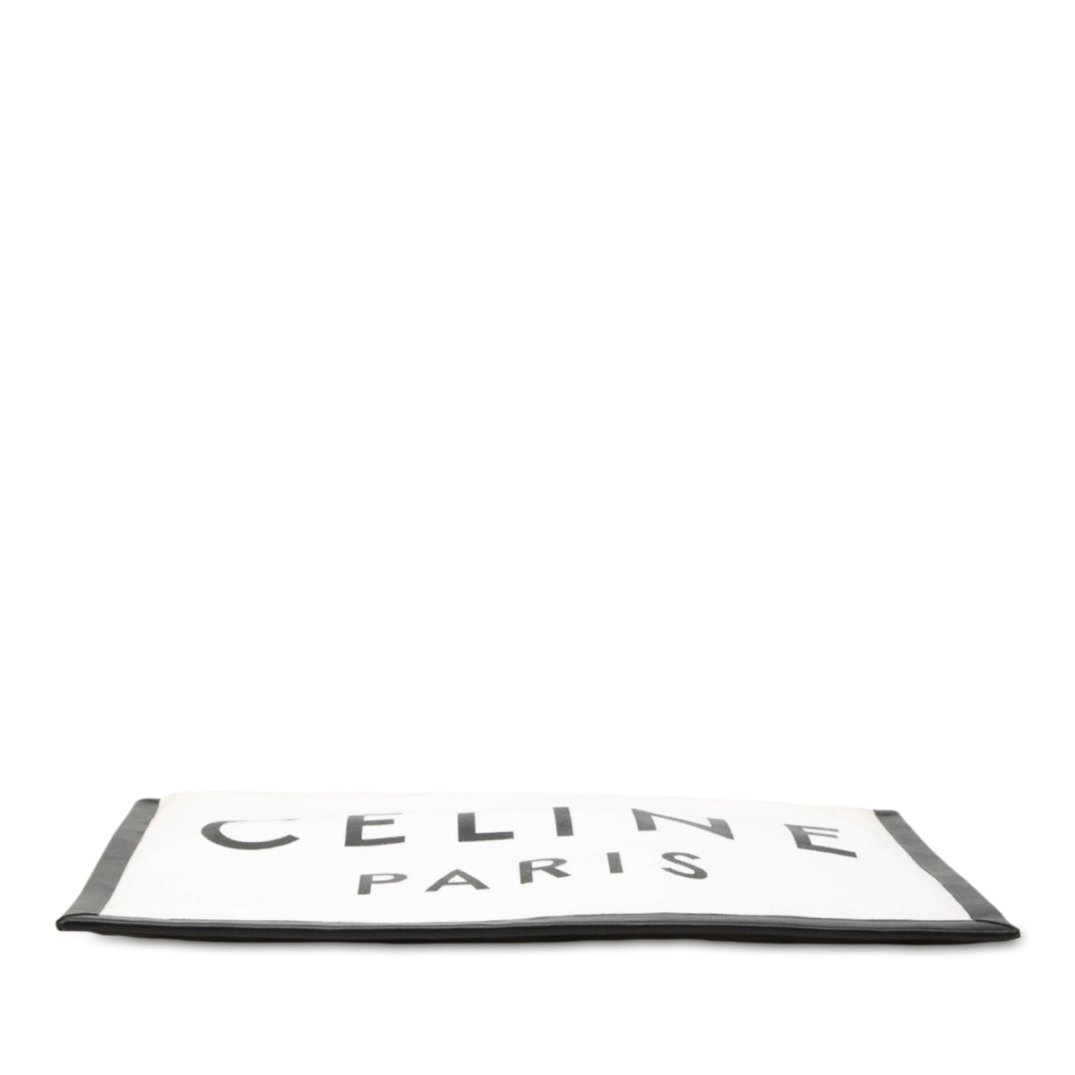 Celine Canvas Logo Clutch