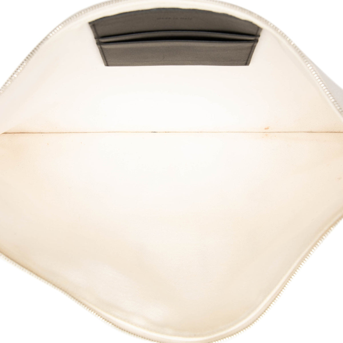 Celine Canvas Logo Clutch