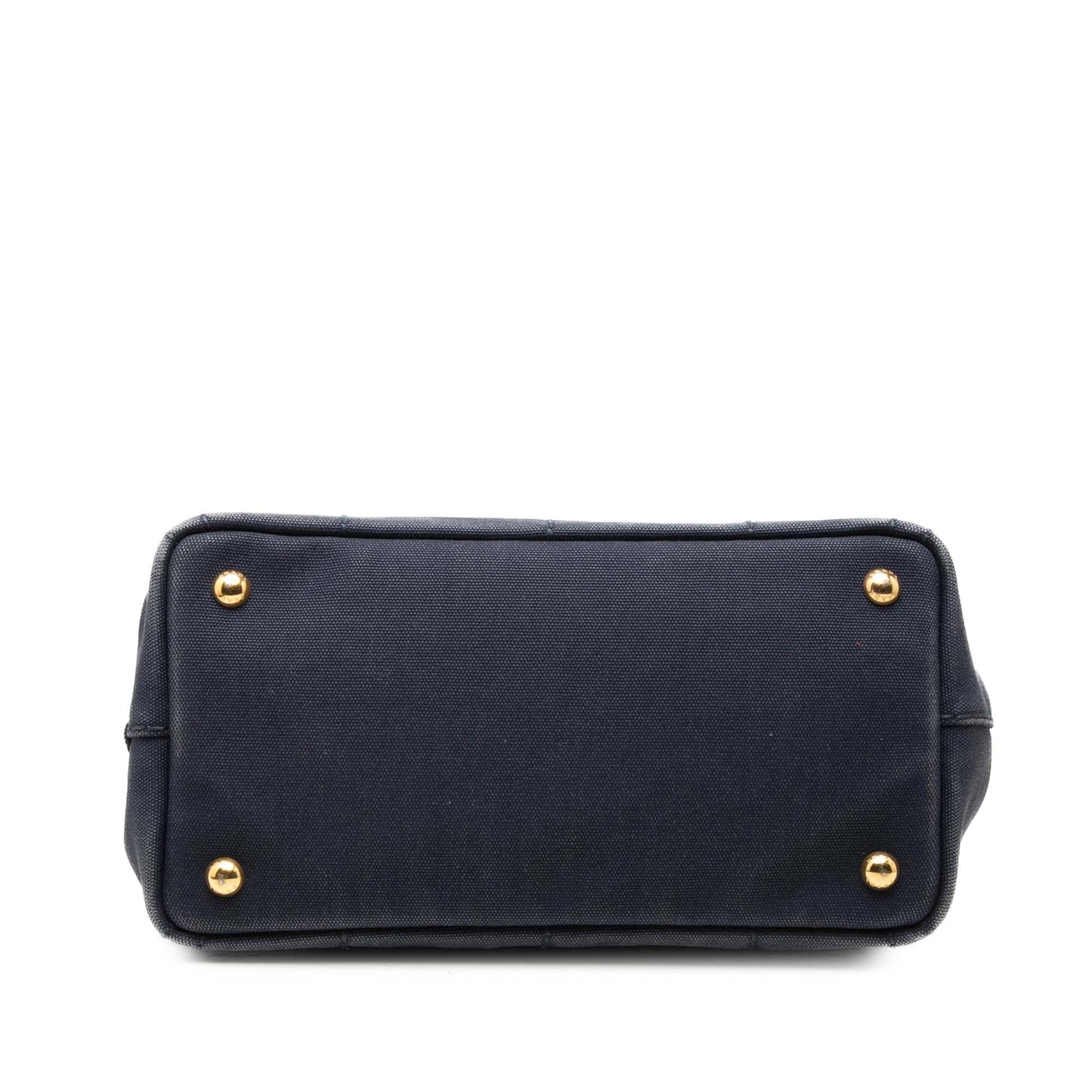 Prada Small Canvas Canapa Logo Satchel