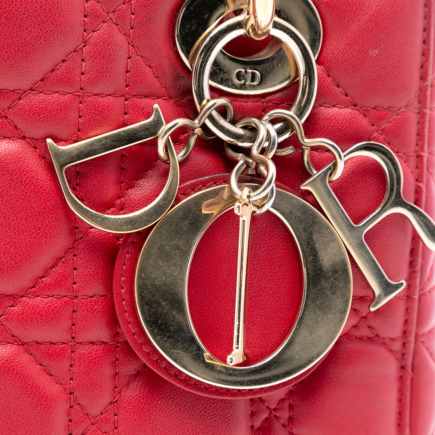 Dior Small Lambskin Cannage My ABCDior Lady Dior
