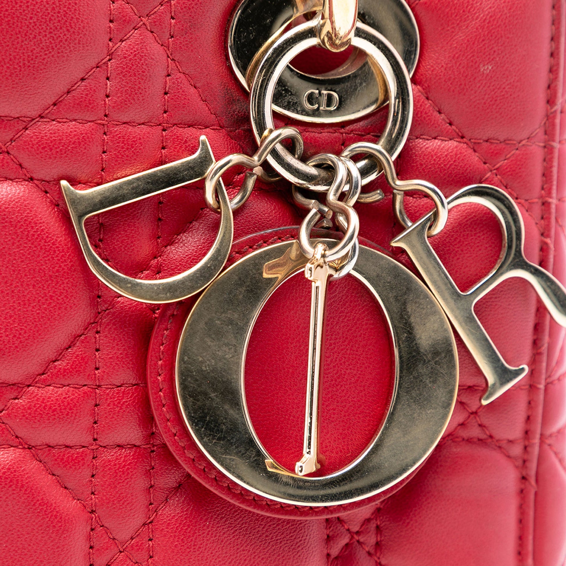 Dior Small Lambskin Cannage My ABCDior Lady Dior