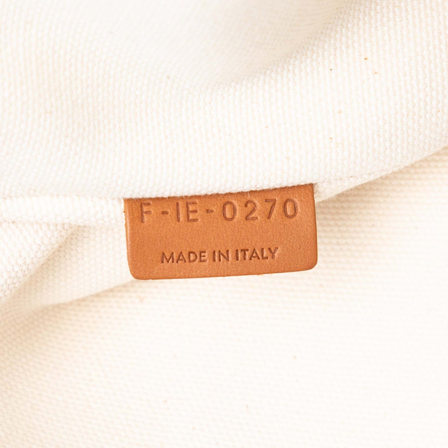 Celine Large Canvas Logo Clutch