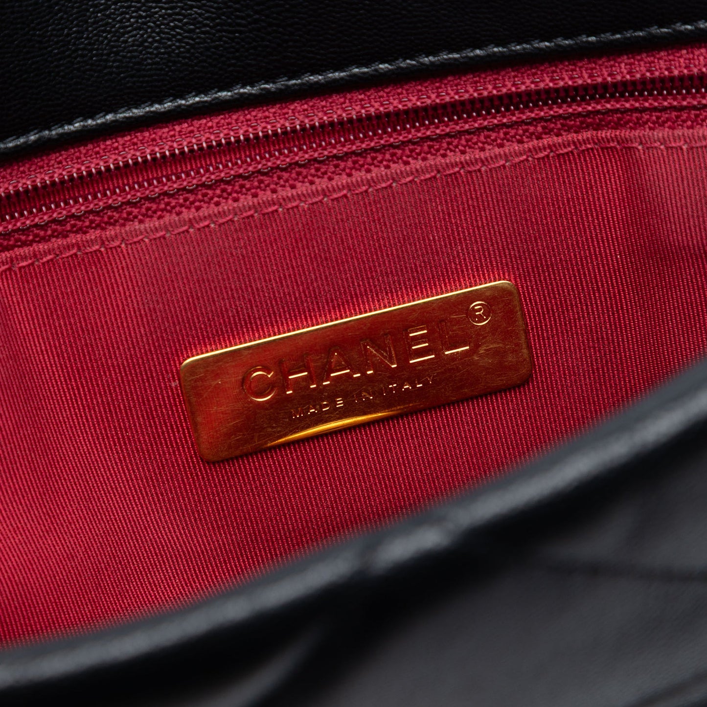 Large Lambskin 19 Flap