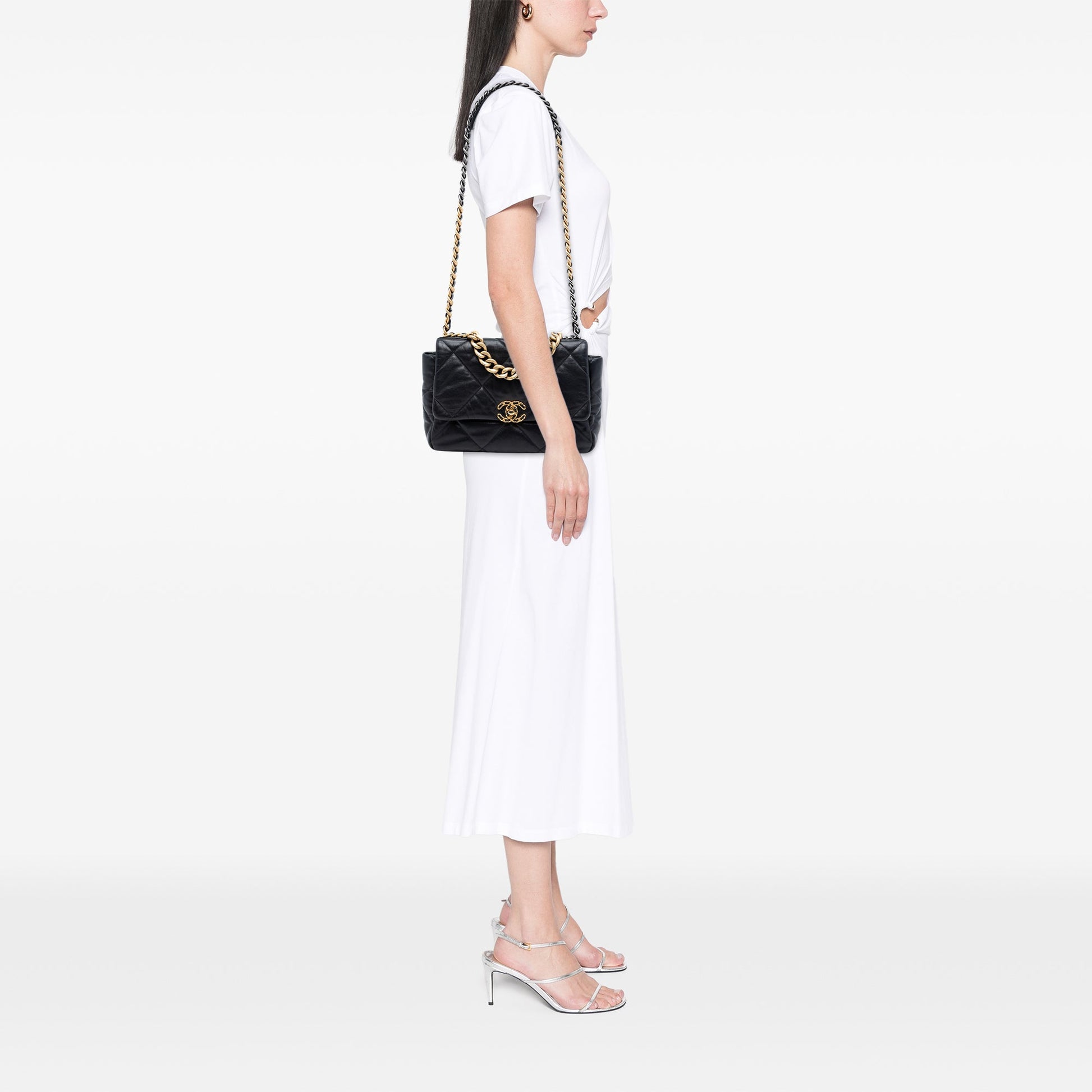 Large Lambskin 19 Flap