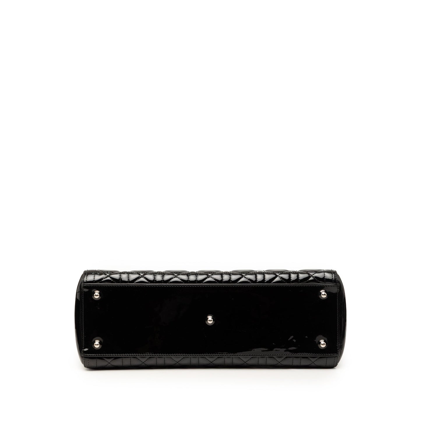Dior Large Patent Cannage Lady Dior