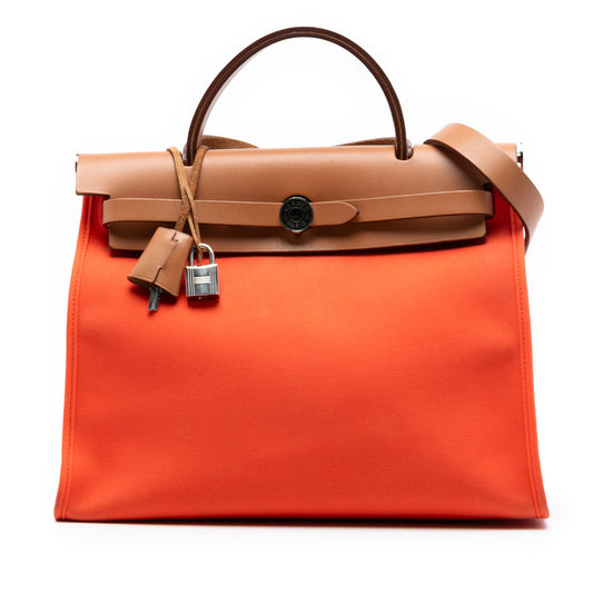 Hermès Toile Herbag Zip 31