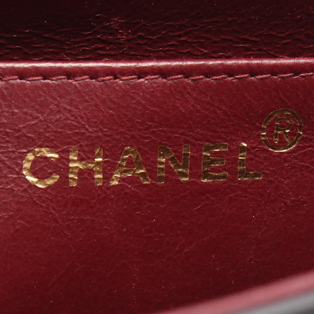 Chanel Medium Lambskin Diana Flap — Black
