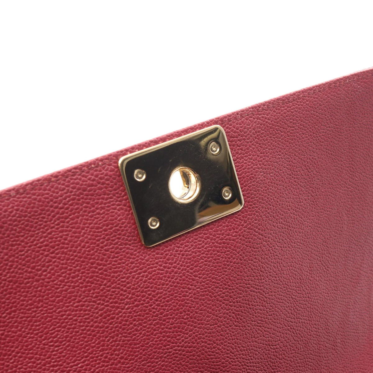 Chanel Old Medium Quilted Caviar Boy Flap
