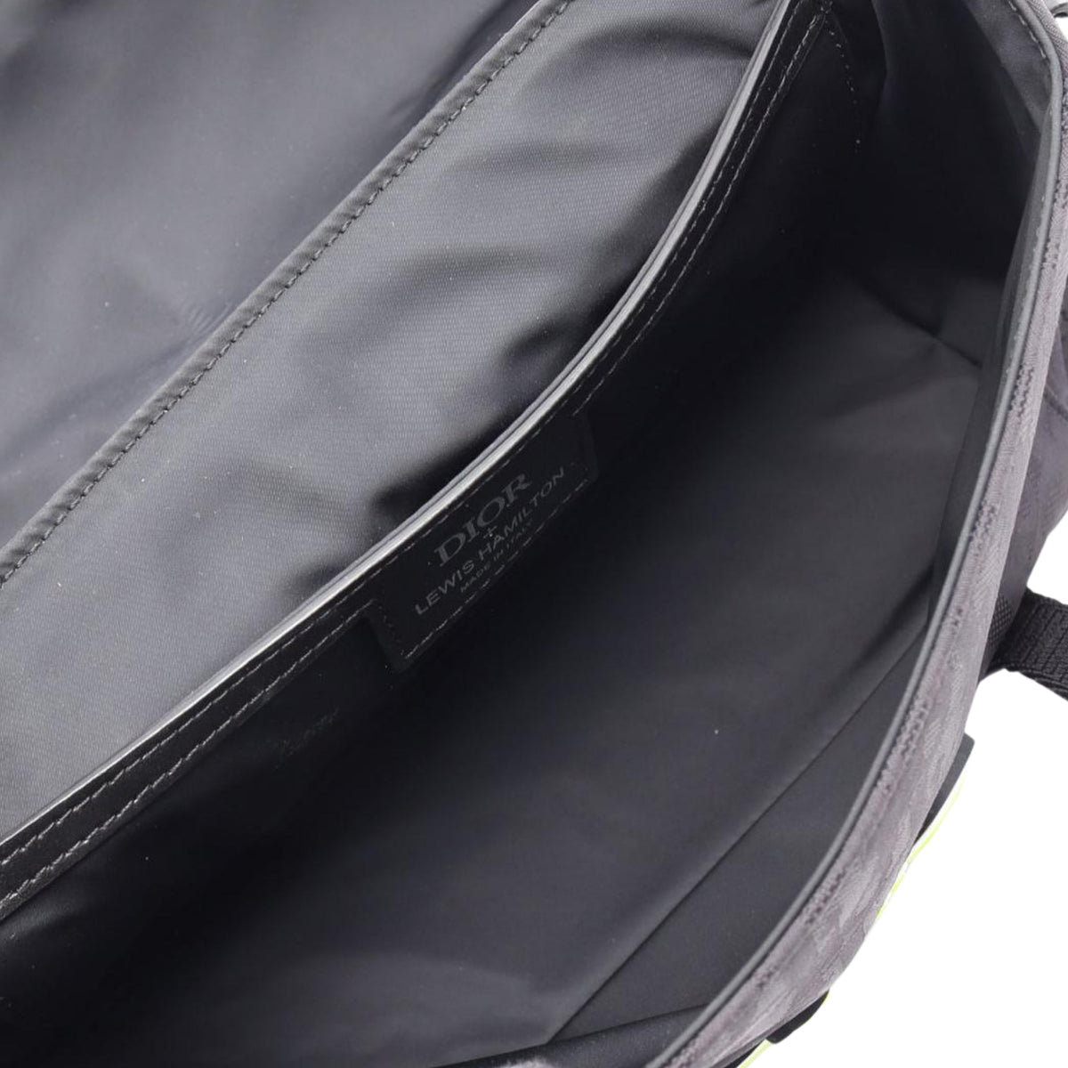 Dior Lewis Hamilton Oblique Canvas Hit the Road Messenger Bag