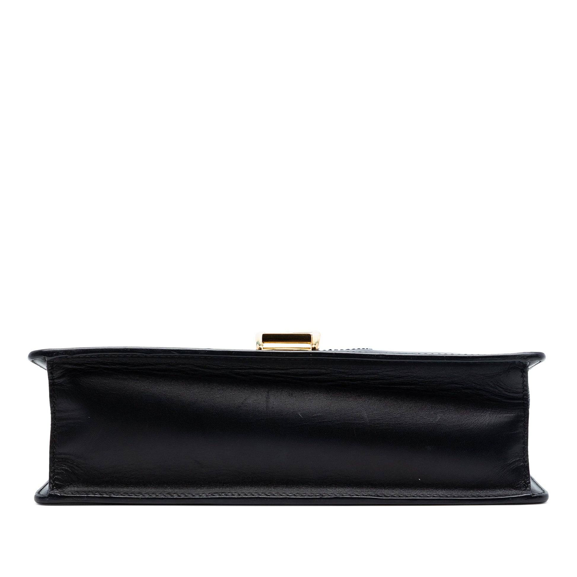 Small Leather Web Sylvie Satchel